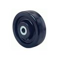 Hamilton Casters Hamilton® Hi-Heat Plastex Wheel 4 x 1-1/4 - 1/2" No Bearing W-412-HHPL-1/2